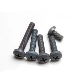 M2 M3 M4 M5 PVC Nylon Plastic Phillips Round Head Screws Crosses Slot Bolts