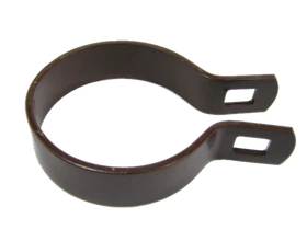Brown Brace Bands For Chain Link Fence - 10 Pack
