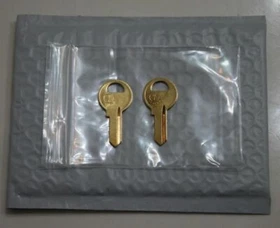 6001-6250 2-Replacement Keys For Master Padlock Lock Cut To Key Code: 6001-6250