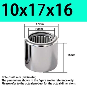 INA HK0306~HK1410 Needle Roller Bearings ID 3/4/5/6/7/8~40mm Bearing Steel