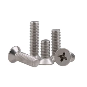 Phillips Countersunk Machine Screws 316 Stainless Steel M2 M3 M4 M5 M6 Flat Head