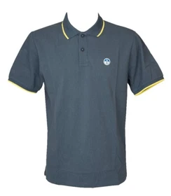 SG Men's NORTH SAILS Polo Shirt Short Sleeve Collar Button Logo Ric