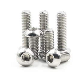 M2 M3 M4 M5 M6 Hex Socket Bolt Button Head Screws Stainless Steel ISO7380