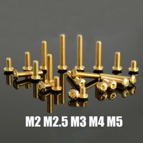 M2 M3 M4 M5 Button Head Socket Cap Screws Allen Hex Drive  - IS0 7380 Grade