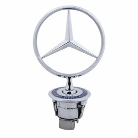For Mercedes-Benz Front Hood Star Emblem S E C Class S550  C280 CLK E300 E320
