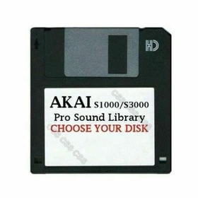 Akai S1000 / S3000 Floppy Disk Pro Sound Library Choose Your Disk