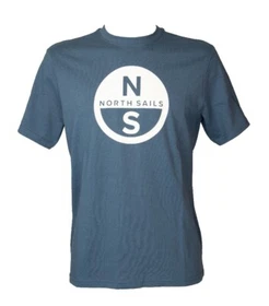 SG Men's NORTH SAILS Crew Neck Short Sleeve Cotton Print T-Shirt