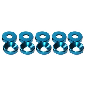 M2 M3 M4 M5 M6 Aluminum Alloy Anodized Countersunk Head Bolt Washers Gasket
