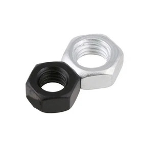 Hex Nuts Nickel / Black Nickel Hex Head Nut M2 M3 M4 M5 M6 Carbon Steel Fastener