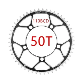 110BCD&130BCD Double Chain Crank Set Highway Bicycle 34T-50T 36T-52T Sprocket