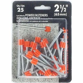 REMINGTON  LOW VELOCITY POWER FASTENERS, (Concrete nails)