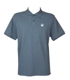 SG Men's NORTH SAILS Polo Shirt Short Sleeve Collar Button Up Item 692