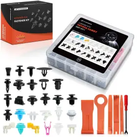 APRCF4710 A-PREMIUM Bumper Retainer Clips Rivets Push Kit