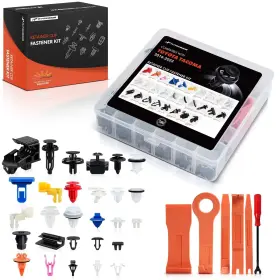 APRCF4714 A-PREMIUM Bumper Retainer Clips Rivets Push Kit