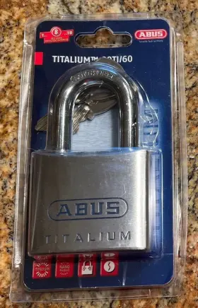 003318269479 ABUS Titalium Marine Padlock