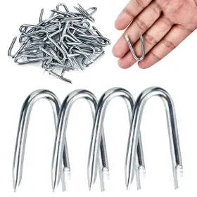 AE50GR ACCENCYC Steel Wire Fencing Staples Galvanized Nails