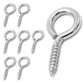 609755140032 ACCZIO Pack Steel Hooks Screw