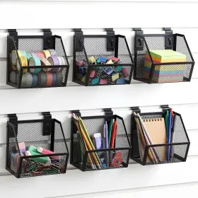 TUR-ACELLEGIC-3715 ACELLEGIC Set Slatwall Bins Hooks Mesh Sl