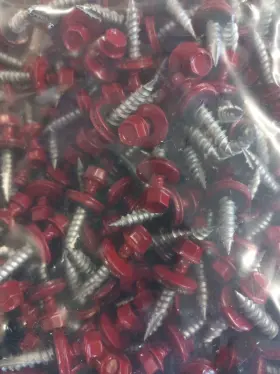SW-MW1CR250 ACORN INTERNATIONAL Roofing Screws Bag Crimson