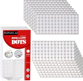 1200P-W ADHOKLOP Dots Adhesive Hook