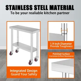 764907593644 AJIKGN Wheels Shelf Kitchen #2
