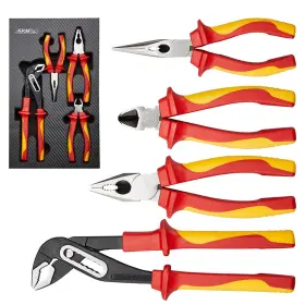 PLIERS001 AKM Pliers Set Vde Insulated Tools Tongue Groove