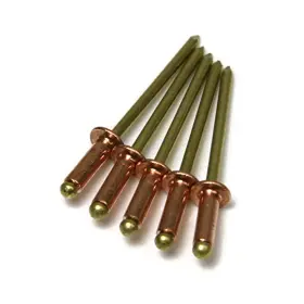 793244354298 ALBANYCOUNTYFASTENERS Copper Pop Rivets Mandrel