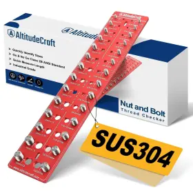 AC072 ALTITUDECRAFT Thread Checker Nut Bolt Gauge