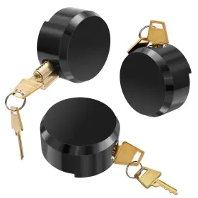 717023320274 ALWAPEA Hidden Puck Locks Trailers Shackle Keyed