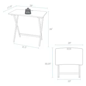 030159016997 AMERICAN TRAILS Arizona Folding Table #3