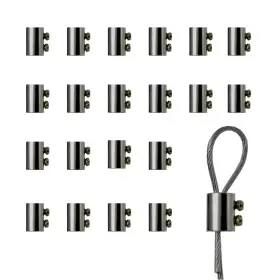 6498 ANTIANXIA Wire Rope Cable Clamps Single Hole Line
