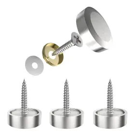 744114942473 AOPIN Mirror Screw Cap Cover Fasteners Sign