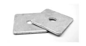 0000-120206 ASMC INDUSTRIAL Square Plate Washer Carbon Steel