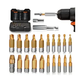 700022 AV STEEL Screw Extractor Set Kit