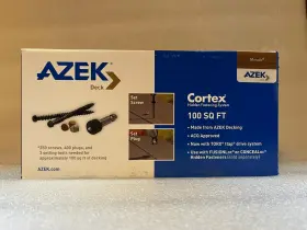CTX100DCLMO AZEK Deck Cortex Fasteners Decking Morado Torx
