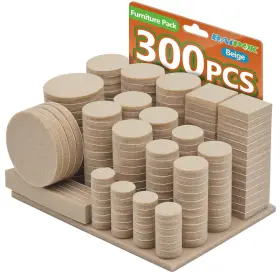 BP-MZ-01 BAIPOK Furniture Pads Pack Felt Se