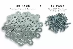 BPW1701 BALSAM POINT WORKSHOP Screws Figure Table Top Desk #2
