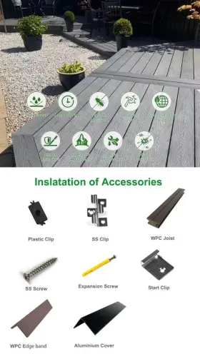 445010124163 BASO Hidden Fasteners Clips Deck Fastening #2