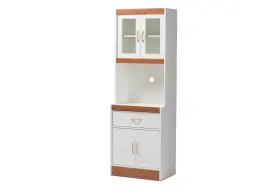842507197148 BAXTON STUDIO Laurel Kitchen Cabinet Cherry