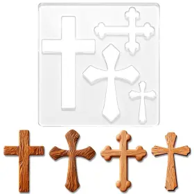 BM0030-09 BEINKMAKE Crosses Router Template Acrylic