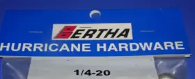 157466 BERTHA Hurricane Shutter Panel Washered Wingnuts Wing #2