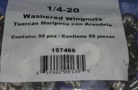 157466 BERTHA Hurricane Shutter Panel Washered Wingnuts Wing #3