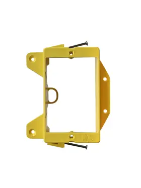 SG-100-YELLOW BEST MOUNTS Pack Nail Voltage Mounting Brackets