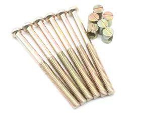 613852275924 BINIFIMUX Half Thread Furniture Barrel Screws