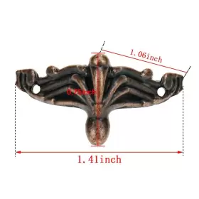 778112041999 BITRAY Antique Corner Protector Zinc Alloy Tone #2