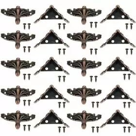 778112041999 BITRAY Antique Corner Protector Zinc Alloy Tone