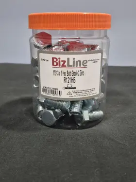 R121HB BIZLINE Zinc Hex Bolts