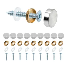 BK-10F07 BLINGKINGDOM Steel Mirror Screws Caps