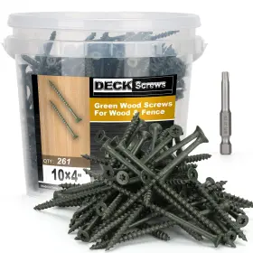 8217 BOBIBBI Deck Screws Star Torx Drive Flat Head Wood
