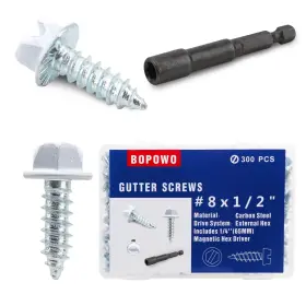 PSG-8-1-2-300 BOPOWO Tapping Gutter Screws